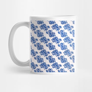 Blue Mosaic Mug